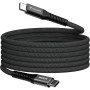 Дата кабель USB-C to USB-C 1.2m Magnetic 100W black Verbatim (31863)
