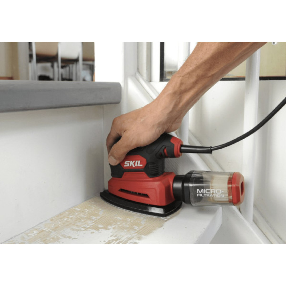 Шліфмашина вібраційна SKIL 7260 AA 100Вт платформа 151х102 24000кол/хв 0.8кг