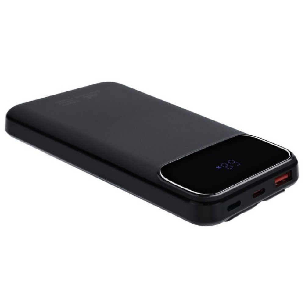 Батарея універсальна RivaCase 10000mA, 22.5W, QC/PD, black (RIVAPOWER VA2211 (Black))