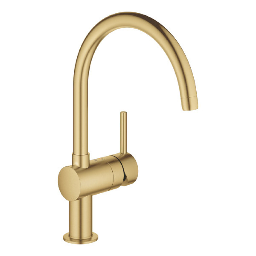 Змішувач для кухні Grohe Minta, довж.виливу - 223мм, поворотний, 1важіль, матовий прохолодний схід сонця