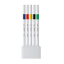 Лайнер UNI набір Emott Vivid Color 0.4 мм 5 кольорів (PEM-SY/5C.01VC)
