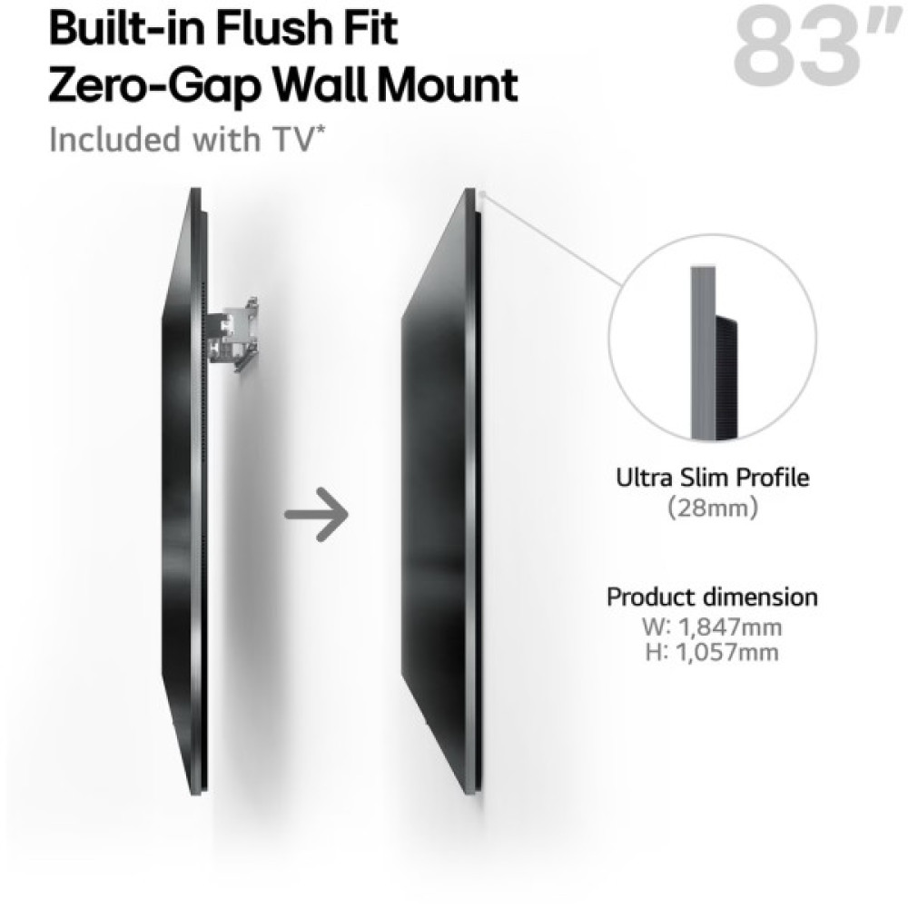 Телевізор LG OLED83G54LW