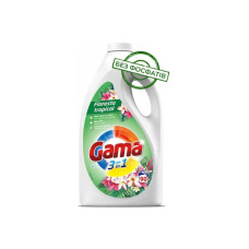 Гель для прання Gama Floresta Tropical З ароматом тропічних квітів 4.05 л (8435495834342) Гель для прання Gama Floresta Tropical З ароматом тропічних квітів 4.05 л (8435495834342)