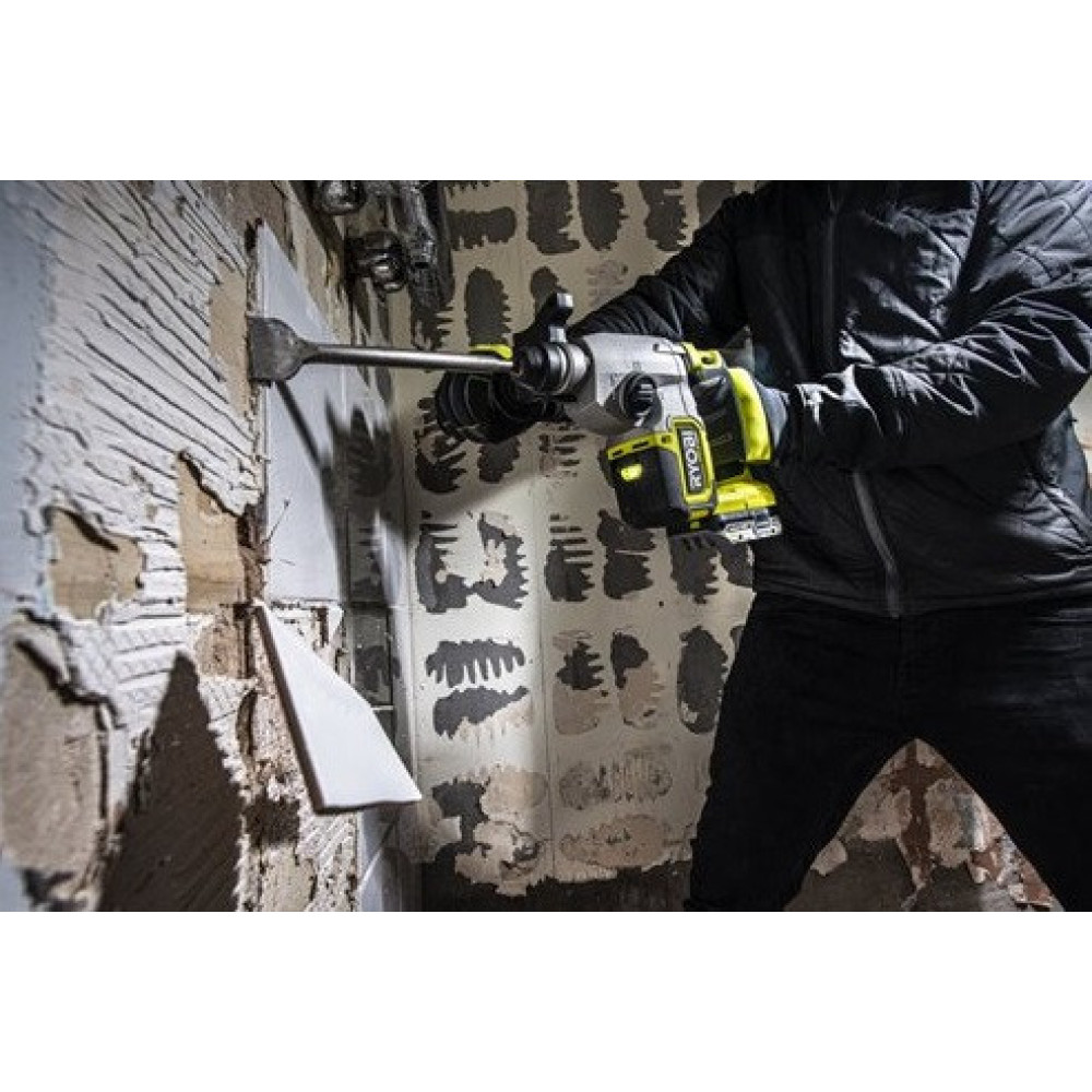Перфоратор акумуляторний Ryobi ONE+ НР RSDS18X-1C40S SDS-plus 18В 1х4А·год 4Дж 4 режими 3.2кг