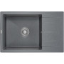 Мийка кухонна GRANADO NAVIA grafito з сифоном (775*495mm.) (gr3809)