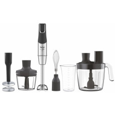 Блендер Tefal заглибний Infiny Force Pro, 1200Вт, 9в1, чаша-800мл, чопер-500мл, спіралайзер, турборежим, чорний