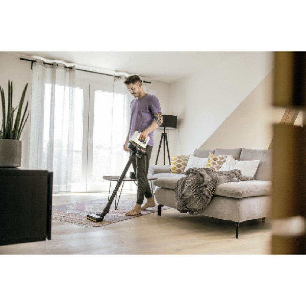 Пилосос Karcher безпровідний VC 4 Cordless myHome, конт пил -0.65л, автон. робота до 30хв, вага-2.4кг