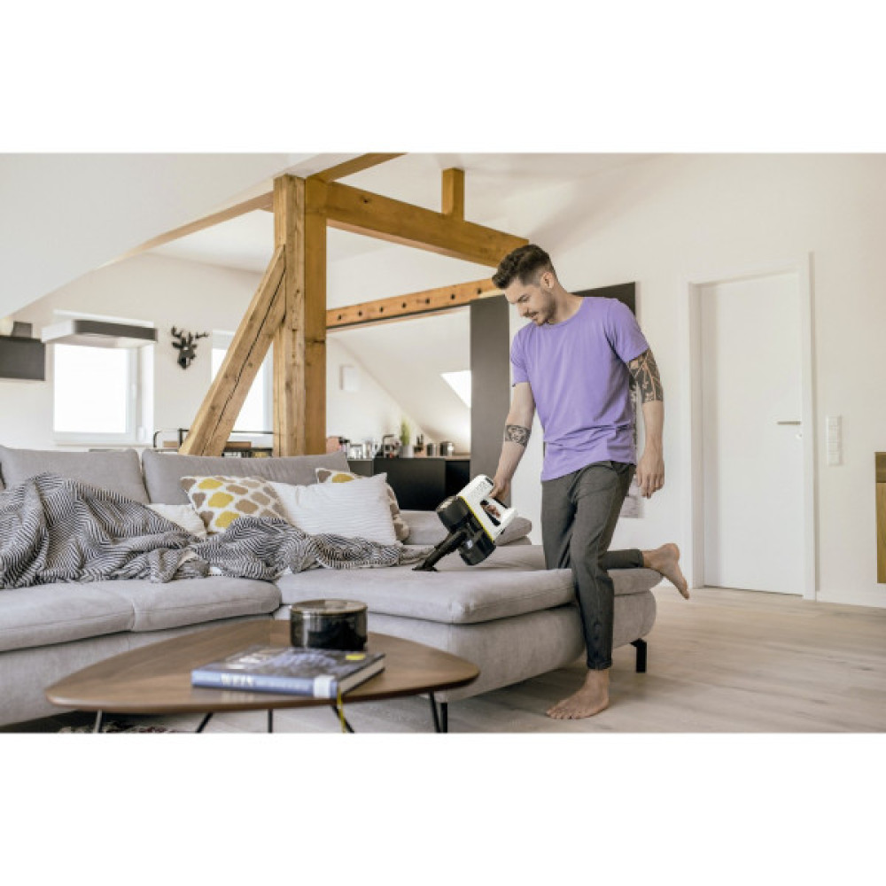 Пилосос Karcher безпровідний VC 4 Cordless myHome, конт пил -0.65л, автон. робота до 30хв, вага-2.4кг