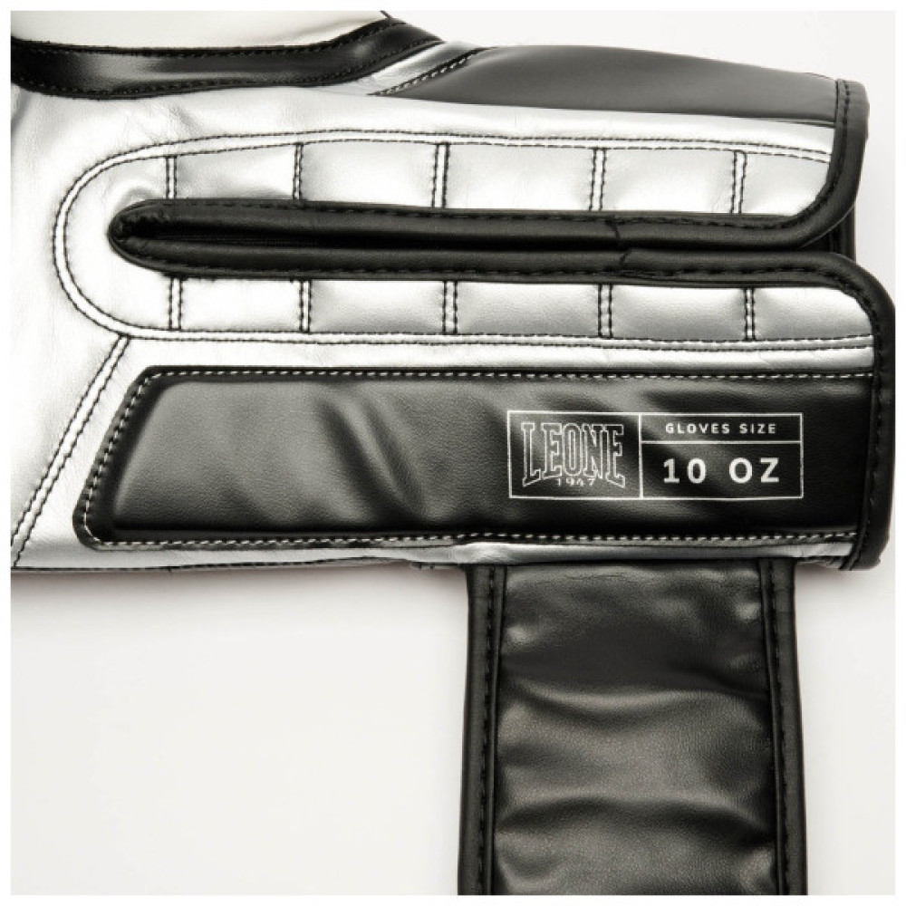 Боксерські рукавички Leone GN208 Iconic Black 12 унцій (GN208_Black_12oz)
