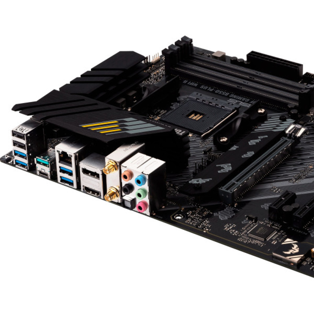 Материнcька плата ASUS TUF GAMING B550-PLUS WIFI II sAM4 B550 4xDDR4 M.2 HDMI DP Wi-Fi BT ATX