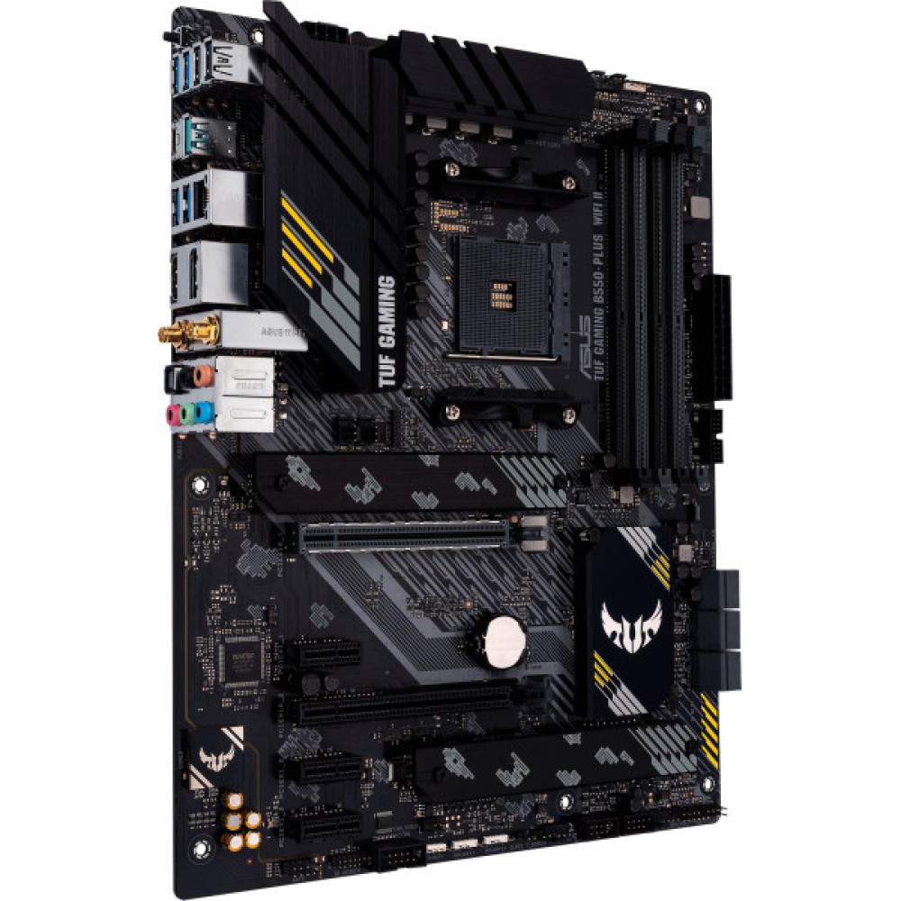 Материнcька плата ASUS TUF GAMING B550-PLUS WIFI II sAM4 B550 4xDDR4 M.2 HDMI DP Wi-Fi BT ATX