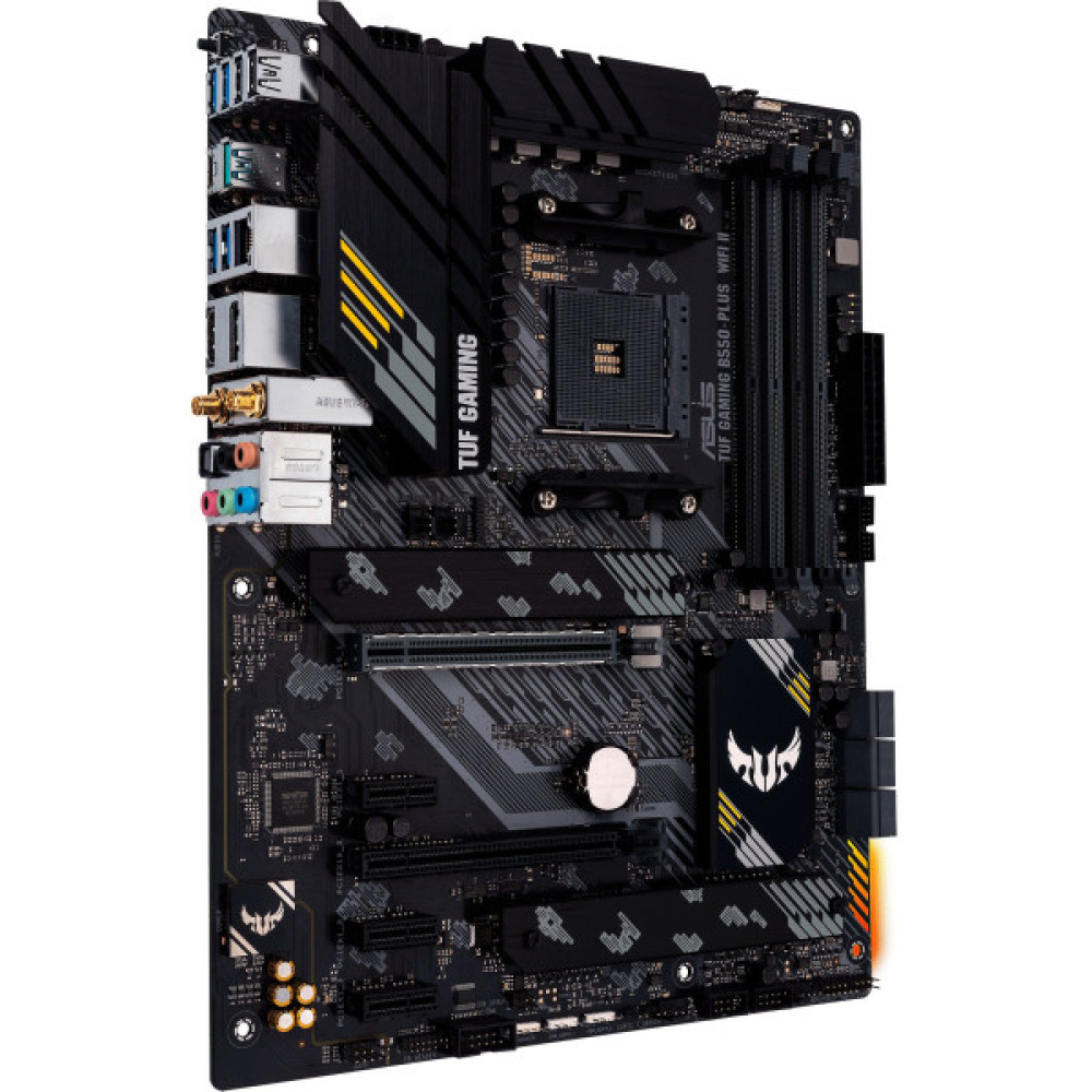 Материнcька плата ASUS TUF GAMING B550-PLUS WIFI II sAM4 B550 4xDDR4 M.2 HDMI DP Wi-Fi BT ATX