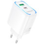 Зарядний пристрій BOROFONE BA89A Destello 1xUSB-C PD30W + 1xUSB QC3.0 White (6941991119361) Зарядний пристрій BOROFONE BA89A Destello 1xUSB-C PD30W + 1xUSB QC3.0 White (6941991119361)