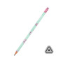 Олівець графітний Kite Feel Good тригранний, з гумкою, НВ (K25-046-2) Олівець графітний Kite Feel Good тригранний, з гумкою, НВ (K25-046-2)