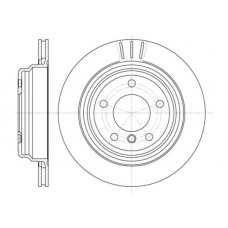 Гальмівний диск REMSA 6588.10
