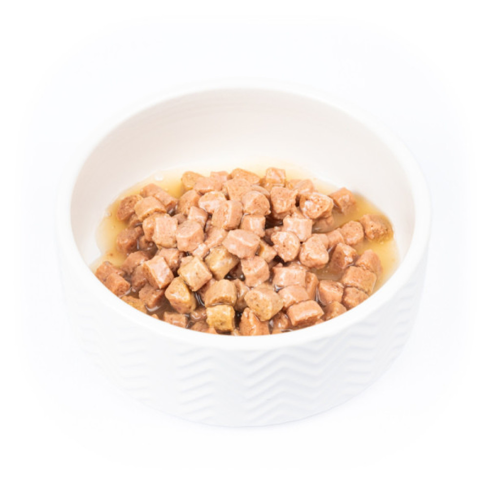 Вологий корм для кішок Brit Premium з білою рибою для кошенят 100 г (8595602548637)