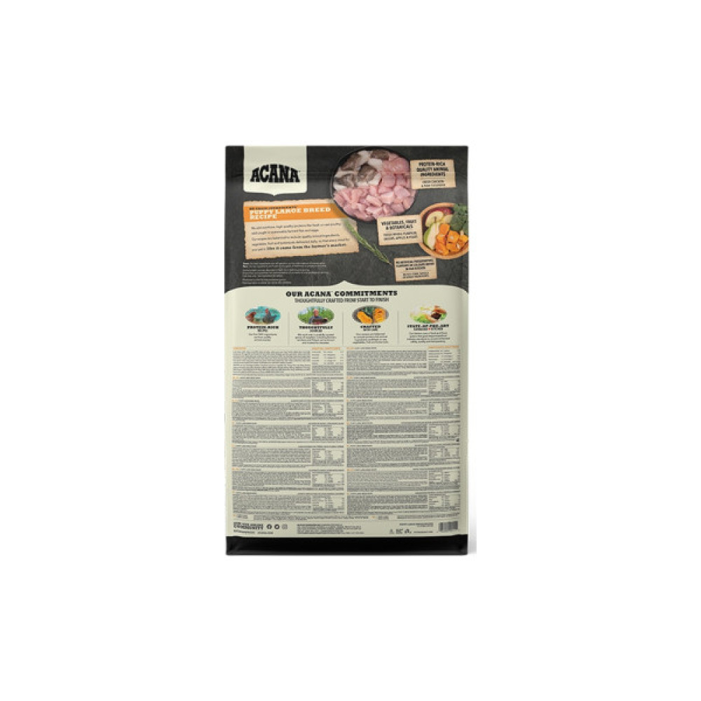 Сухий корм для собак ACANA Puppy Large Breed 11.4 кг (0064992501112)