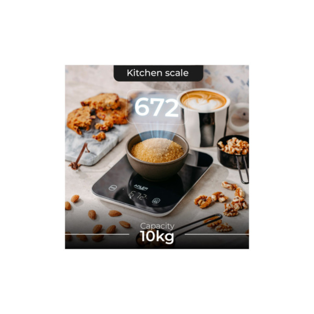 Ваги кухонні Adler AD 3181 black