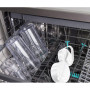 Блендер Gorenje стаціонарний 1000Вт, чаша-750мл, подрібнювач, білий-нерж