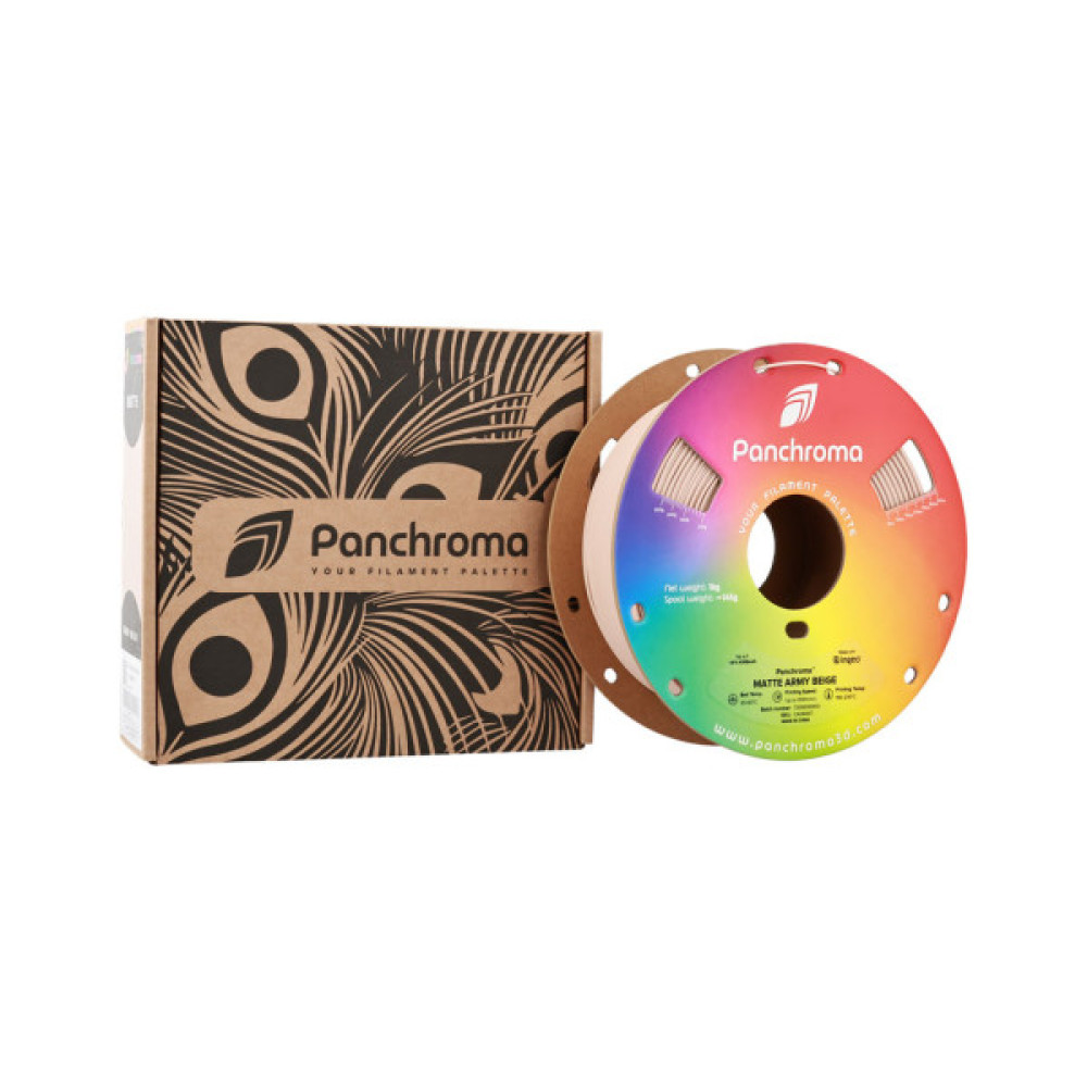 Пластик для 3D-принтера Polymaker PLA PANCHROMA MATTE 1,75mm 1kg ARMY BEIGE (CA04007)