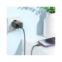 Зарядний пристрій HOCO CS23A 1xUSB-C PD30W + 1xUSB QC3.0 black (6942007609944)