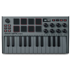 MIDI-клавіатура Akai MPK MINI MK3 Grey (232939)