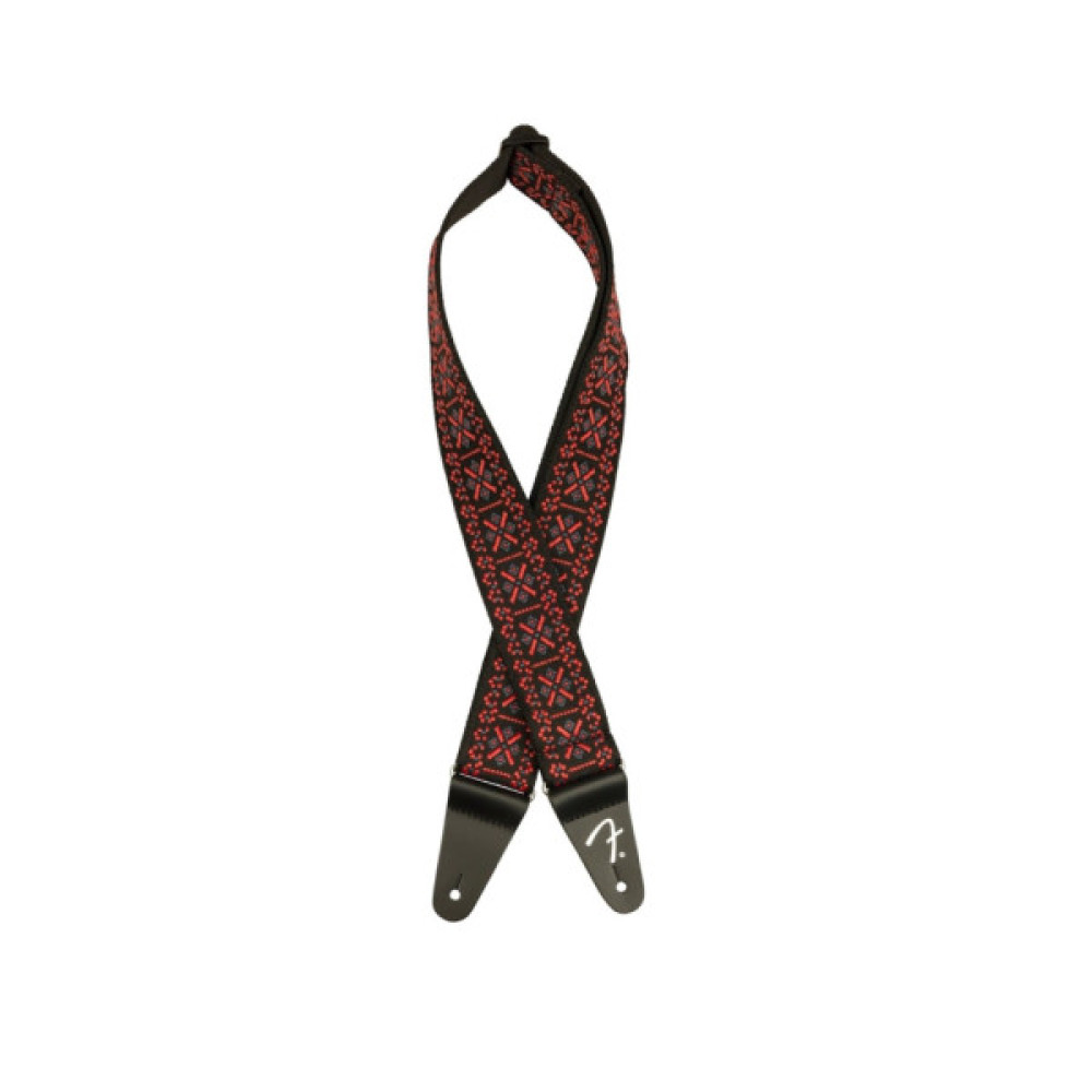Ремінь для гітари Fender Strap 2" Pasadena Woven Lattice Red (236935)