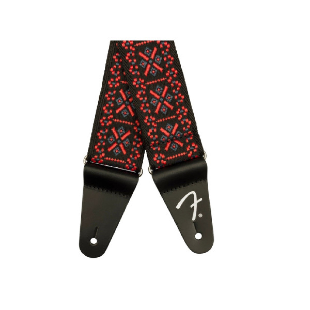 Ремінь для гітари Fender Strap 2" Pasadena Woven Lattice Red (236935)