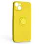 Чохол до мобільного телефона Armorstandart Icon Ring Apple iPhone 14 Plus Yellow (ARM68700) Чохол до мобільного телефона Armorstandart Icon Ring Apple iPhone 14 Plus Yellow (ARM68700)