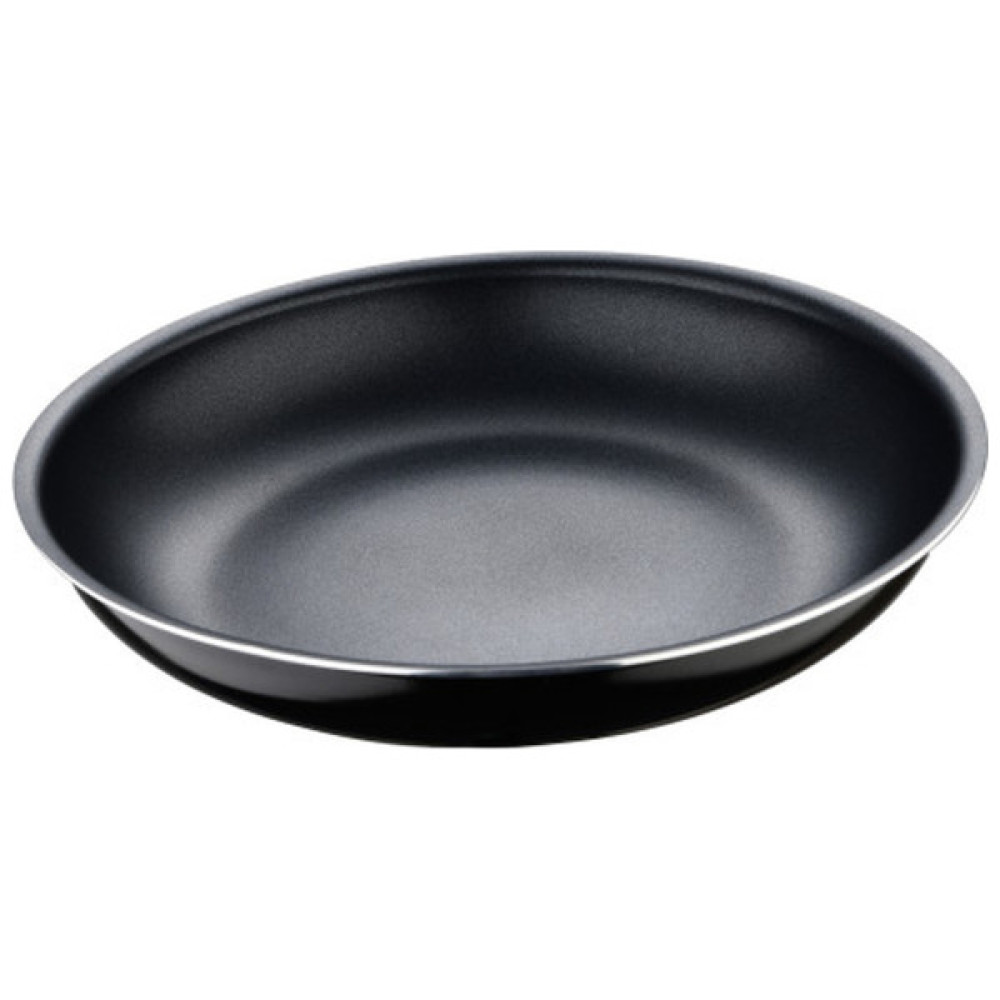 Набір сковорідок Bergner Click & cook, зі знімною ручкою, 22/26 см, чорний (BG-31605-BK)