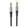 Кабель мультимедійний 3.5mm M to 3.5mm M 1.0m Black HOCO (6942007608800) Кабель мультимедійний 3.5mm M to 3.5mm M 1.0m Black HOCO (6942007608800)