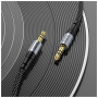 Кабель мультимедійний 3.5mm M to 3.5mm M 1.0m Black HOCO (6942007608800) Кабель мультимедійний 3.5mm M to 3.5mm M 1.0m Black HOCO (6942007608800)