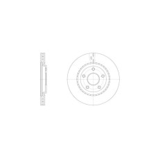 Гальмівний диск REMSA 61515.10