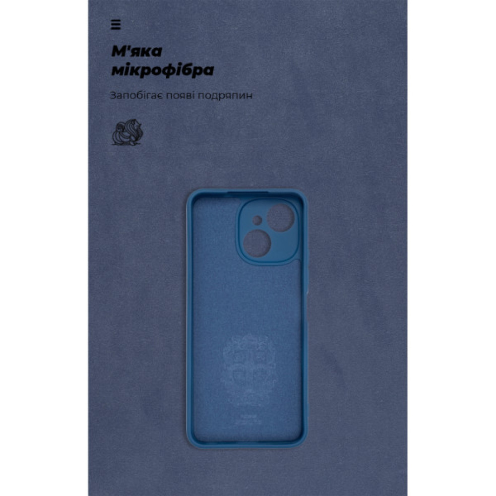 Чохол до мобільного телефона Armorstandart ICON Tecno Spark 40C 4G Camera cover Dark Blue (ARM87940)