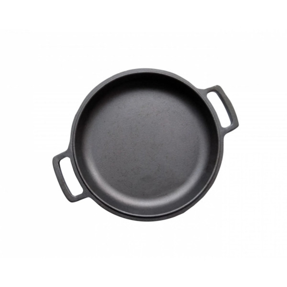 Каструля Brizoll чавунна з кришкою-сковородою 6 л (P-6L-2)