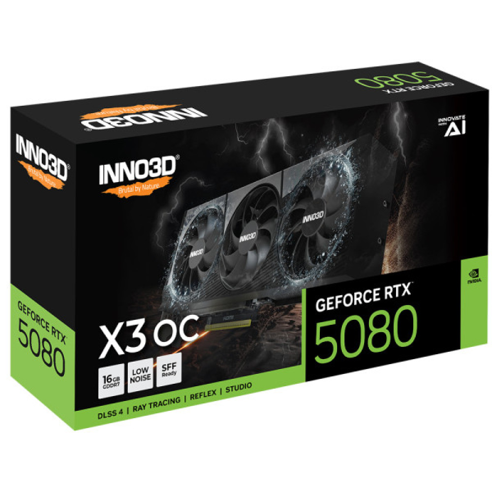 INNO3D RTX 5080 X3 OC (N50803-16D7X-17603930)
