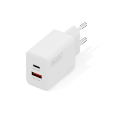 Зарядний пристрій Digitus 1xUSB-C + 1xUSB 20W (DA-10300)
