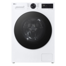 Пральна машина LG фронтальна, 8кг, 1200, A, 48см, дисплей, пара, інвертор, білий