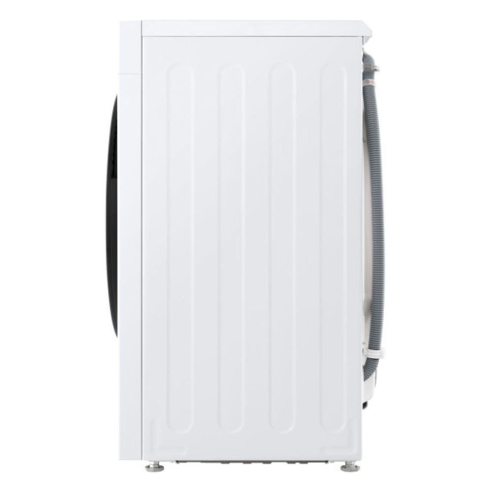 Пральна машина LG фронтальна, 8кг, 1200, A, 48см, дисплей, пара, інвертор, білий