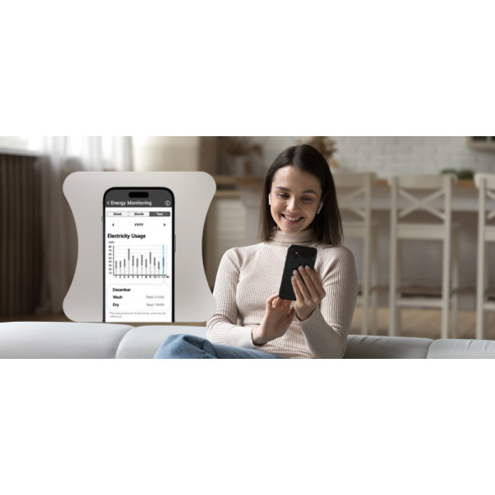Пральна машина LG фронтальна, 8кг, 1200, A, 48см, дисплей, пара, інвертор, білий