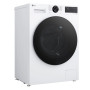 Пральна машина LG фронтальна, 8кг, 1200, A, 48см, дисплей, пара, інвертор, білий