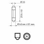 Автолампа Philips 3W (12818 CP) Автолампа Philips 3W (12818 CP)