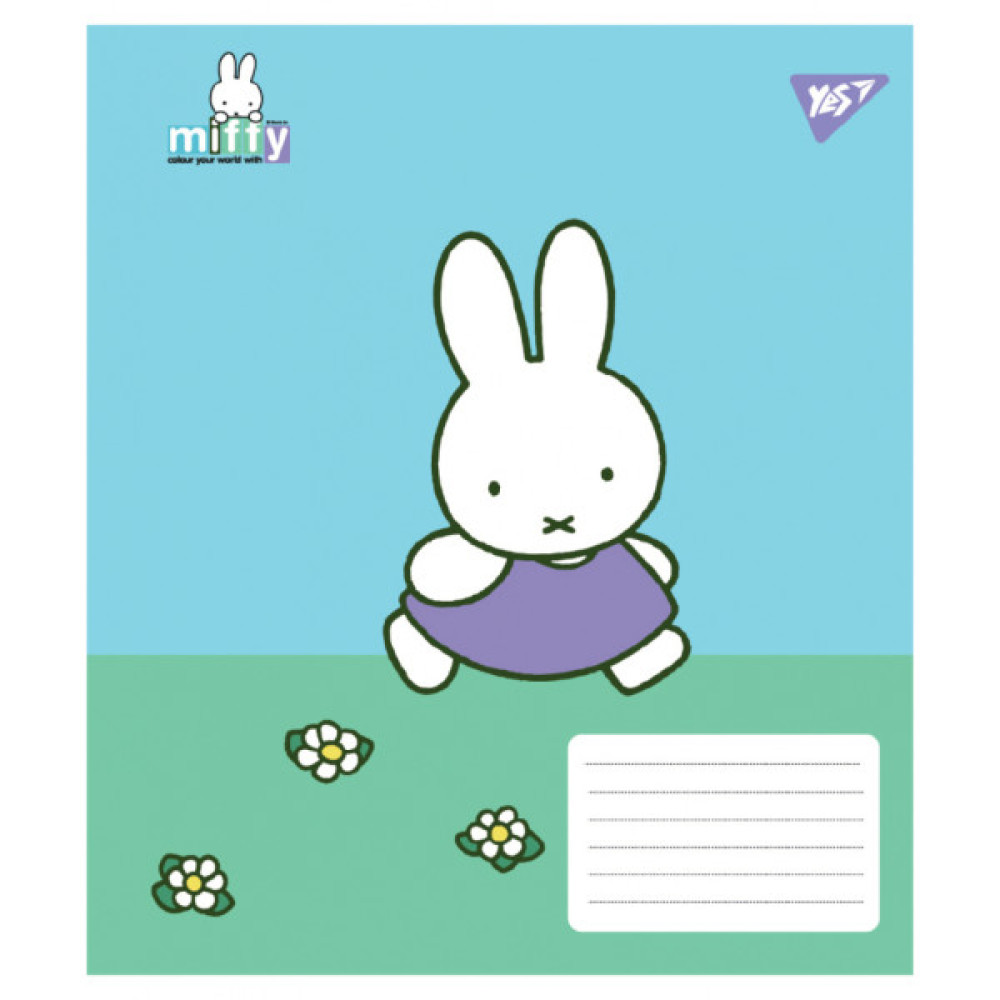 Зошит Yes Miffy Spring А5 12 аркушів клітинка (767624)