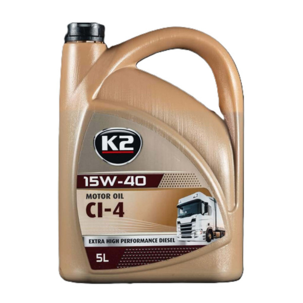 Моторна олива K2 MOTOR OIL 15W-40 CI-4 5 л (O4065E)