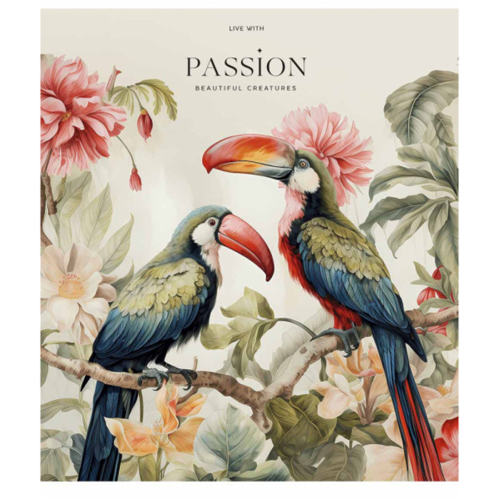 Зошит Школярик Amazing birds 48 аркушів клітинка (048-3402K)