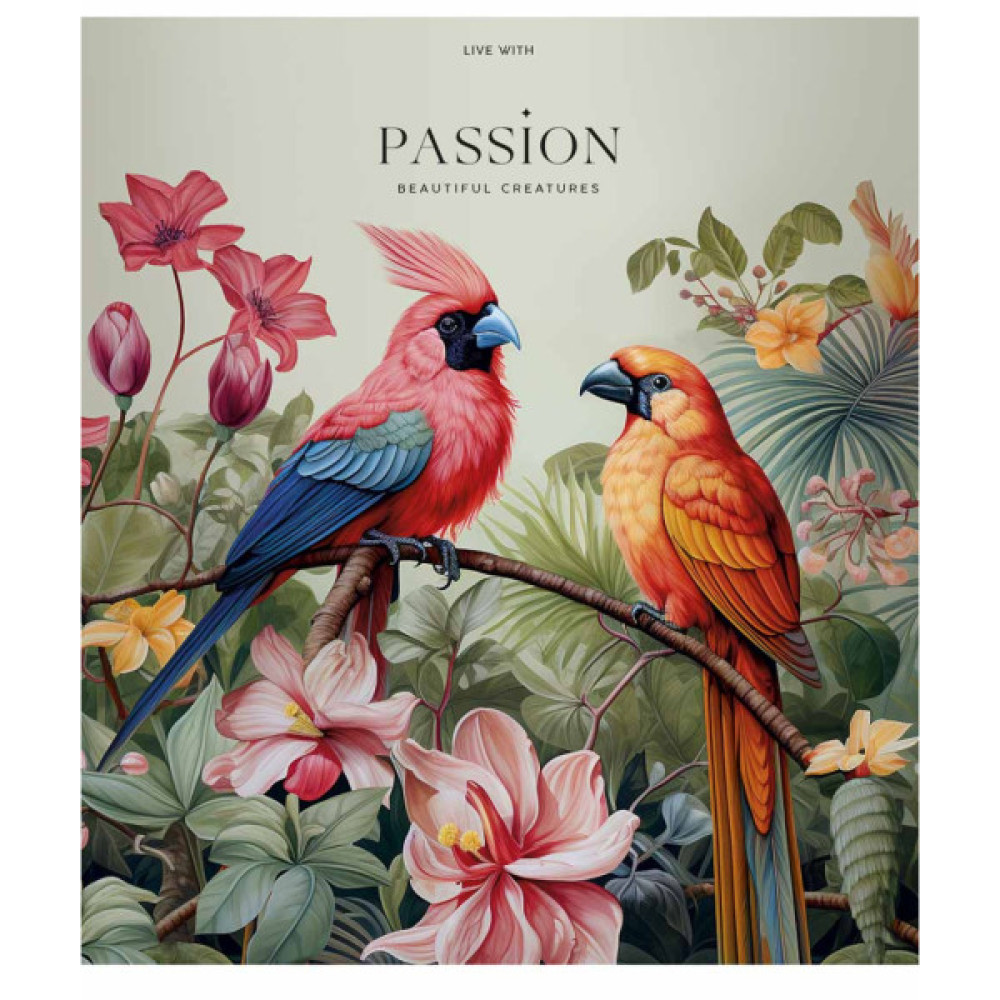 Зошит Школярик Amazing birds 48 аркушів клітинка (048-3402K)