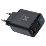 Зарядний пристрій Vinga 2xUSB-C PD30W + USB-A QC30W Display 30W Max (VCR30ACCDB) Зарядний пристрій Vinga 2xUSB-C PD30W + USB-A QC30W Display 30W Max (VCR30ACCDB)