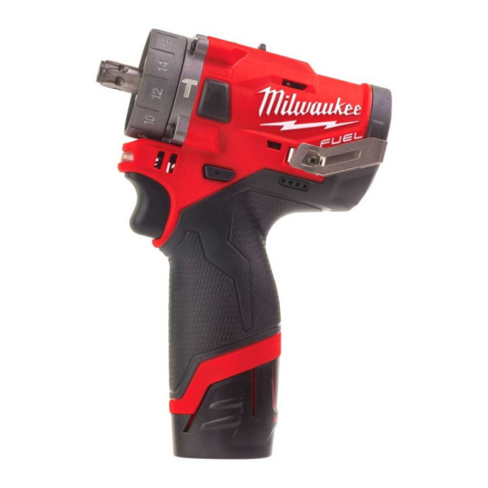Шуруповерт Milwaukee M12 FPDXKIT-202X, 44Нм, 2x2Аг, 2 насадки, кейс (4933464138)