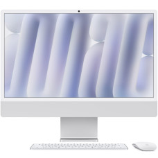 Комп'ютер Apple 24" iMac Retina 4.5K / Apple M4 (8-c/CPU, 8-c/GPU), 16, 256, Silver (MWUC3UA/A)