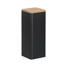 Ємність для сипучих продуктів Kela Kiril 11.5х11.5х28.5 см 3 л чорна (17890)